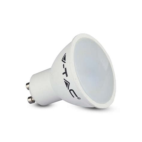 Vtac Vt 1975 4 5 Watt Gu10 Led Cool White 6500k Replace Luceco Gu10 Bulbs