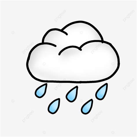 Illustration De Nuage De Pluie Png Pluie Nuage Illustration Fichier