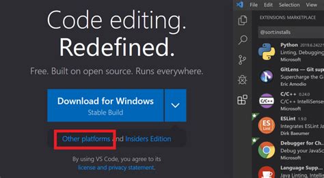 Installing Visual Studio Code For All Users In Windows