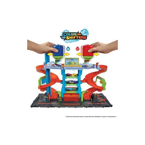 Hot Wheels City Mega Tower Car Wash Racing Tracks Accessories Photopoint