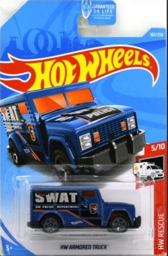 2019 Hot Wheels HW RESCUE 5 10 HW ARMORED TRUCK 1 64 TREASURE HUNT EBay