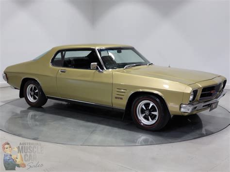 1972 Holden HQ Monaro GTS 253 V8 4sp Man Patina Gold Metallic