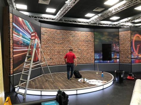 Mbc Tv Studio Set Design And Build Giordano Design