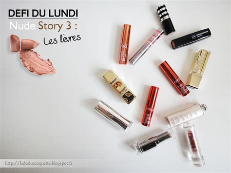 La Dodue Coquette Défi du Lundi Nude Story 3 les lèvres