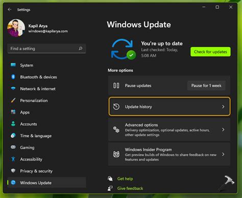 How To View Update History And Delete Update In Windows 11 NBKomputer