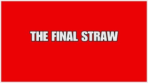 The Final Straw Rust Playthrough Youtube