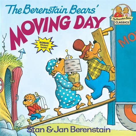 The Berenstain Bears Moving Day By Stan Berenstain Jan Berenstain