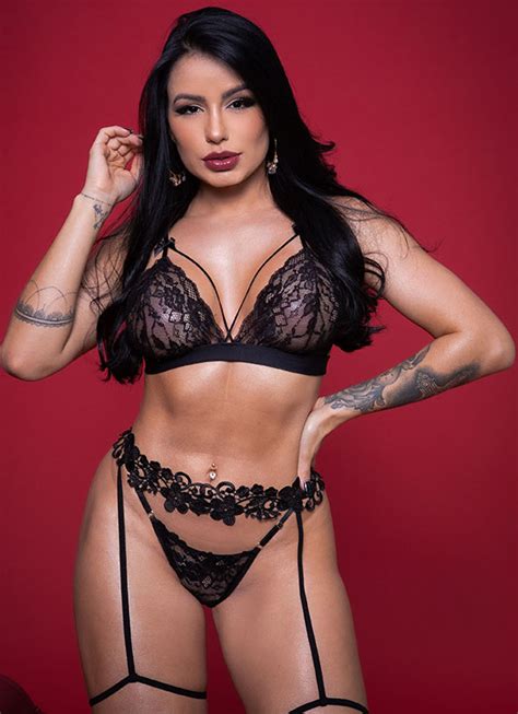 Conjunto Sensual Cinta Liga Lovely Sex Shop Surpreenda Se