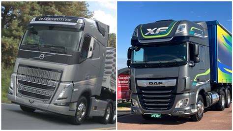 Caminh Es Volvo Fh E Daf Xf Dominam Vendas Veja O Ranking