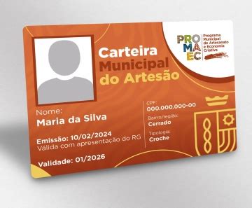 Novo cadastro para artesãos do município já está disponível