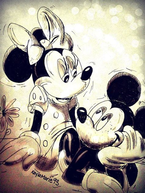 Mickey And Minnie In Love Mickey Mouse By Kaylamarie93 On DeviantART