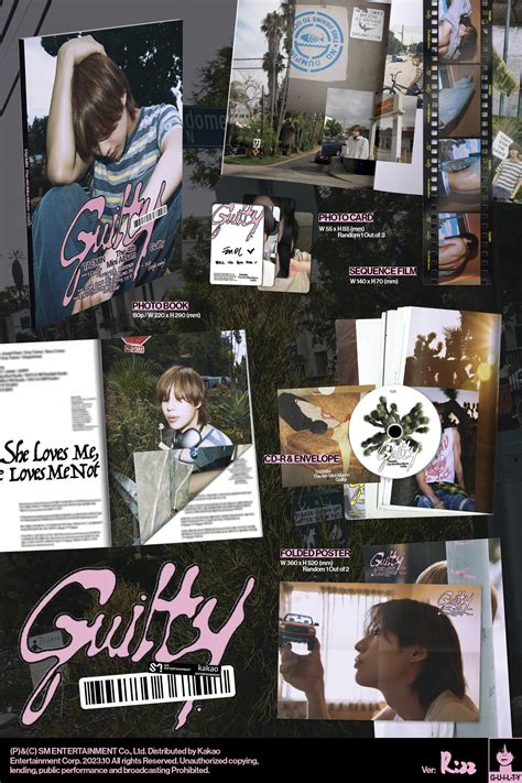 Taemin Shinee 4th Mini Album Guilty Album Packaging Details R