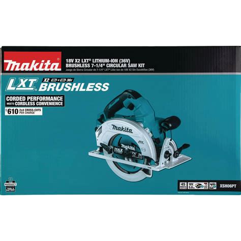 Makita Volt X Lxt Lithium Ion Brushless In Cordless Circular