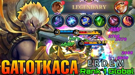 Hard Carry Gatotkaca Full Magic Damage Build Top Global Gatotkaca