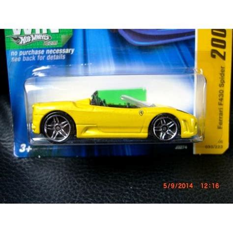 Jual HOT WHEELS FERRARI F430 SPIDER 2006 NEW MODELS Jakarta Barat COOL STUFFS Tokopedia
