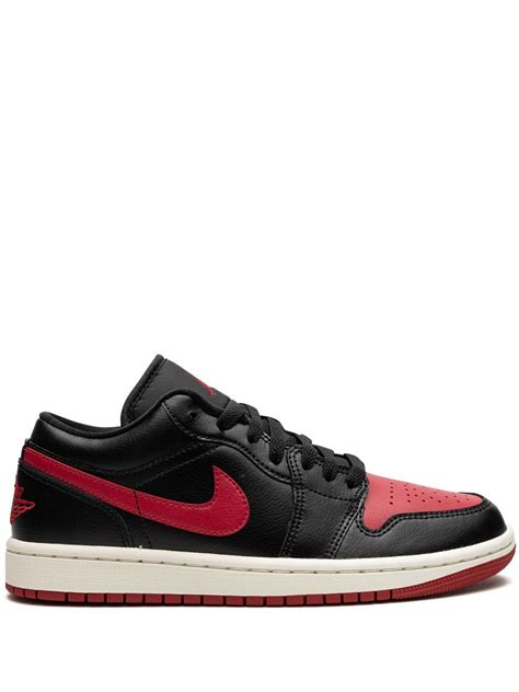 Jordan Air Jordan 1 Low Bred Sail Sneakers Smart Closet