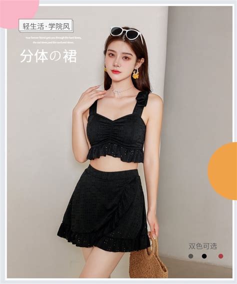 Ready Stock MALAYSIA Fast Delivery Swimsuit Swimwear Bikini 2pcs