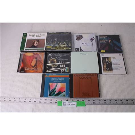 10 Assorted Cds Classical Bodnarus Auctioneering