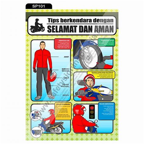 Safety Poster Chapter I Keselamatan Berkendara Sp101 Safety Poster Tips Berkendara Dengan