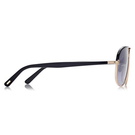 Tom Ford Maxwell Sunglasses Pilot Sunglasses Gold Ft1019