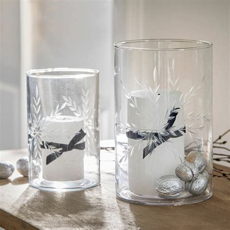 Windlicht Set Van 2 Snowflakes LOBERON