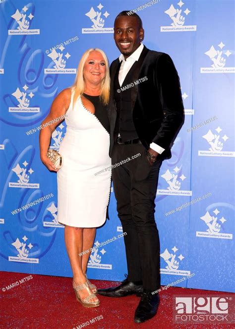 Vanessa Feltz and Ben Ofoedu attending the 2016 National Lottery Awards, Stock Photo, Picture ...