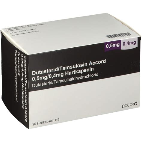 Dutasterid Tamsulosin Accord Mg Mg St Mit Dem E Rezept