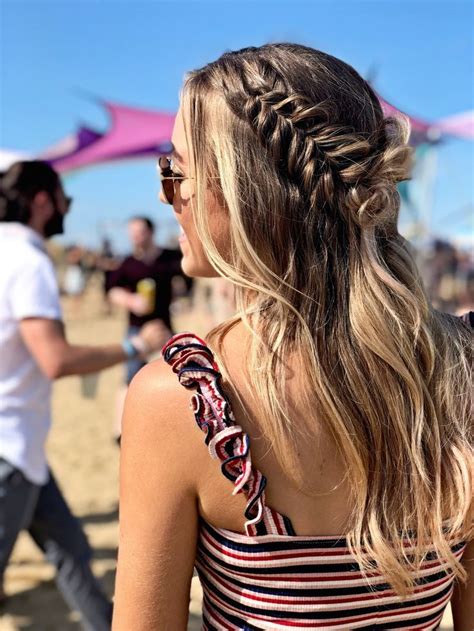 Festival Feels Hairstyle By Goldplaited Dutch Braided Hairstyle Free Nude Porn Photos