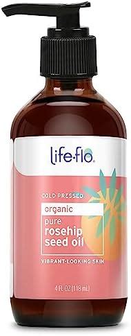 Amazon Life Flo Pure Organic Rosehip Seed Oil Hydrating Face Oil