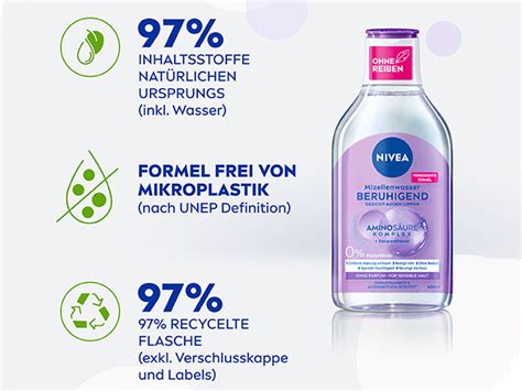 Nivea Beruhigendes Mizellenwasser Mizellen Reinigungswasser Für