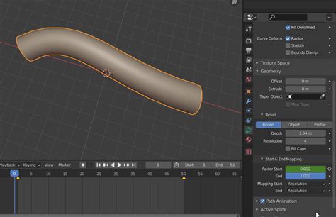 How to export bezier curve Factor Start/End animation to game engine ...