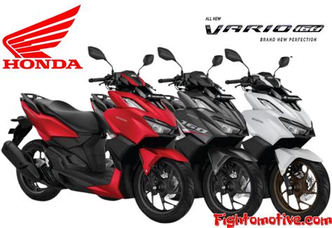 Warna Honda Vario 160 2022 Type Cbs Dan Abs