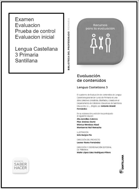 Descargar En Recursos Para La Evaluacion Prueba De Control Inicial Y