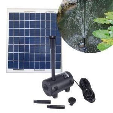 Kit Pompe Solaire Blp750 Avec Panneau Solaire 12v Achatvente Pompe