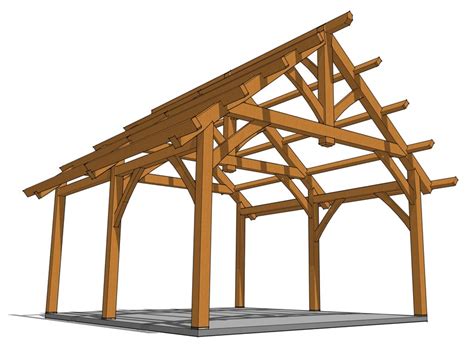 19x22 King Post Plan Etsy