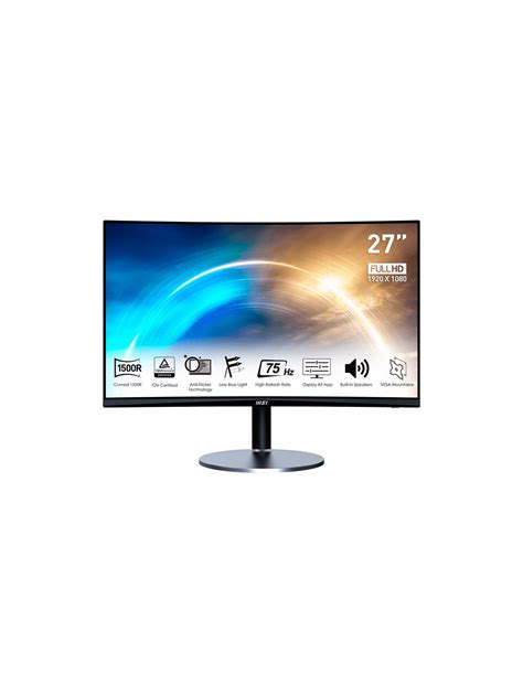 MSI Pro MP272C Monitor Curvo 27 Full HD