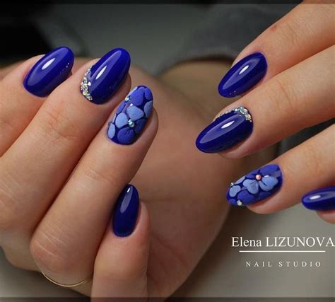 Pin By Suman Khan On Beautiful Nail Art Indigo Nails Pretty Nails