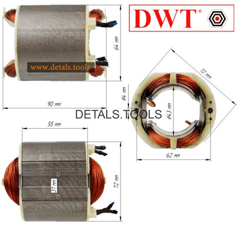 Статор циркулярок DWT HKS15-65 - купити 645 грн. (оригінал), ціна в ...