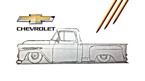 Como Aprender A Dibujar Chevrolet Apache 1957 Al Piso Reto 2020