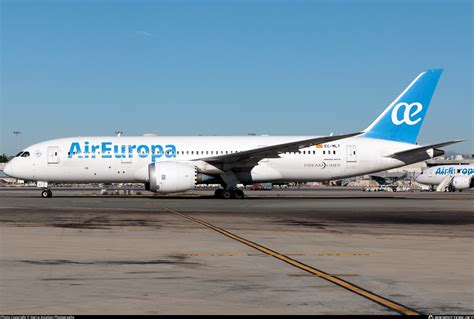 Ec Mlt Air Europa Boeing Dreamliner Photo By Sierra Aviation