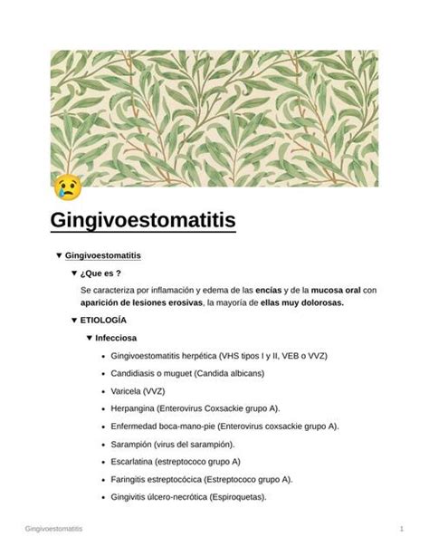 Gingivoestomatitis Luis Esquivel Peña uDocz