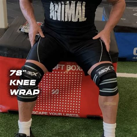 Classic Knee Wraps (Pair) - Black - Mexstrength LTD