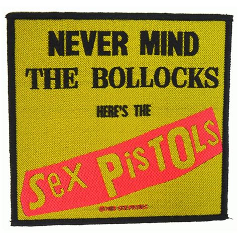 SEX PISTOLSセックス ピストルズNEVER MIND THE BOLLOCKS刺繍パッチワッペン sexpistols p