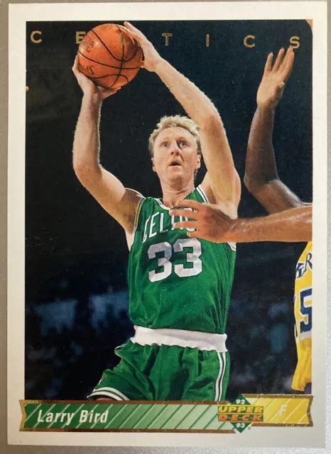 Larry Bird Nba Boston Celtics Pont Sup Rieur A Comme