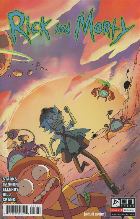 Rick And Morty 18 Cover A Regular Cj Cannon Cover