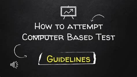 How To Attempt Computer Based Test CBT Guidelines