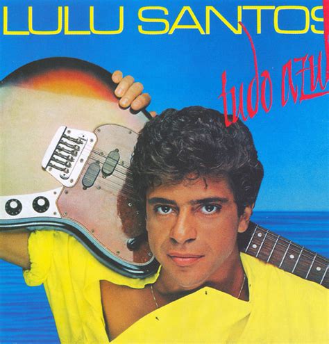 Cover Brasil Lulu Santos Tudo Azul Capa Oficial do Álbum