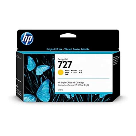 Tinta Hp B3p21a 727a 130ml Yellow - Promart