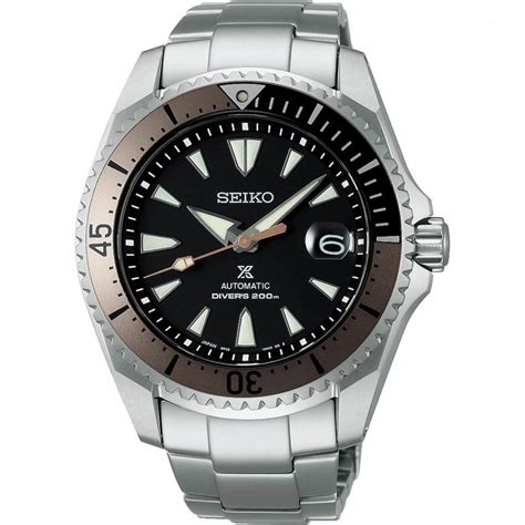 Seiko Prospex Men S Shogun Titanium Diver Automatic Watch Black