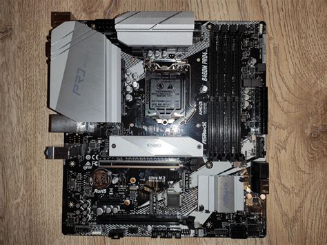 Материнская плата ASRock B460M Pro4 (LGA1200, mATX) OEM — купить по ...